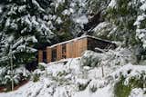 As Nicolás Tovo and Teresa Sarmiento of La Base embraced modular design as part of their architectural practice, they noticed that prospective clients were wary of prefabricated construction. So the duo teamed up with Place, an Argentine prefab builder, to construct a proof of concept just outside the Patagonian resort town of Bariloche.
